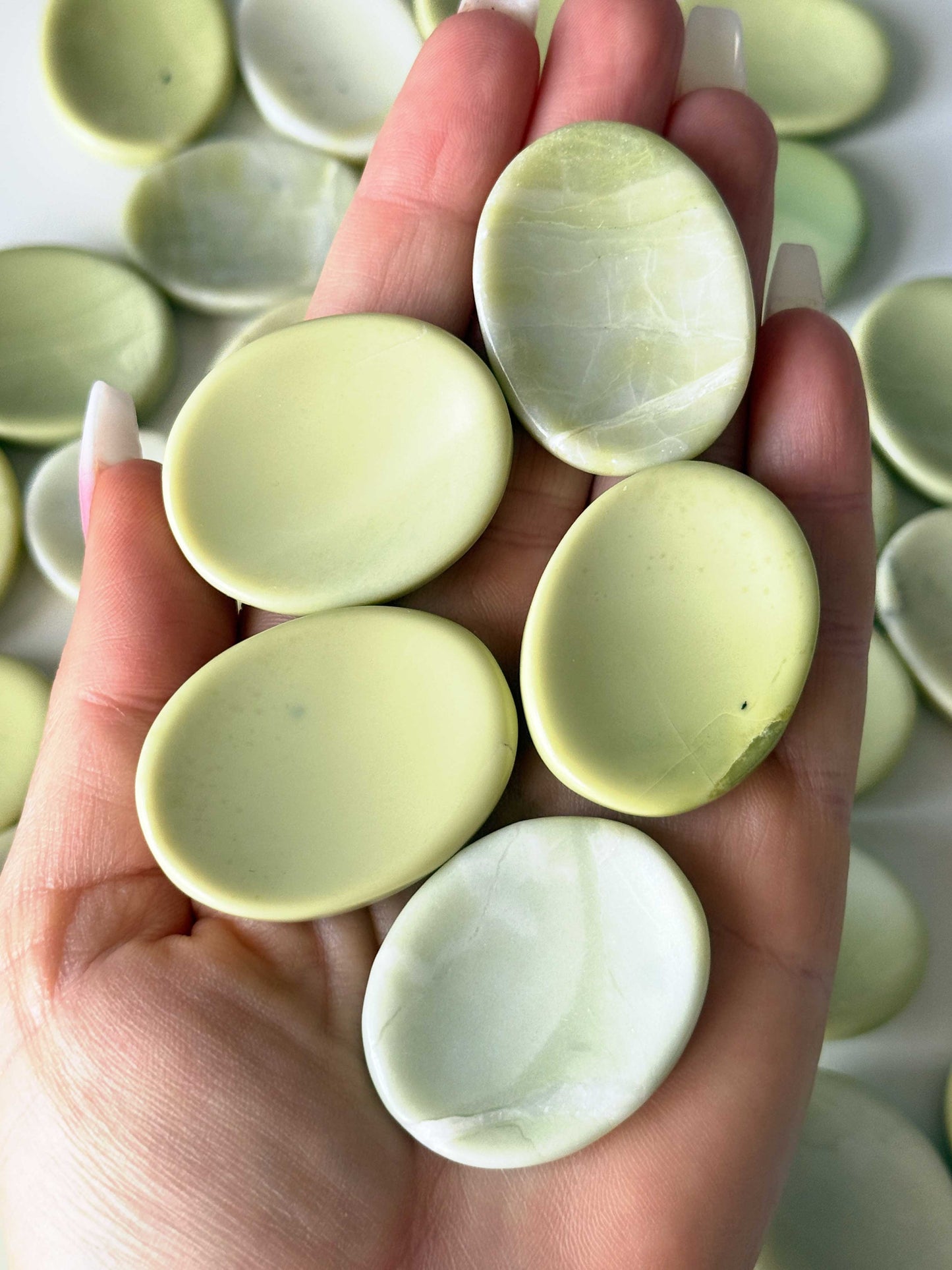 Smooth Serpentine Worry Stone
