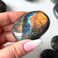 Spectrolite Labradorite Palm Stone