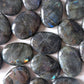 Spectrolite Labradorite Palm Stone