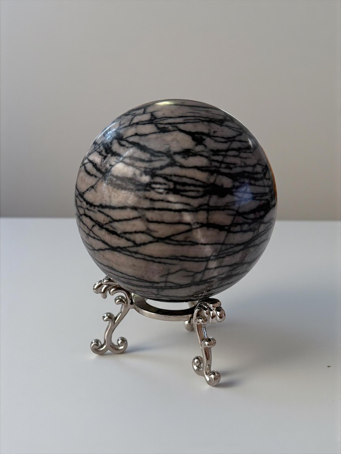 Spiderweb Jasper Sphere 70mm