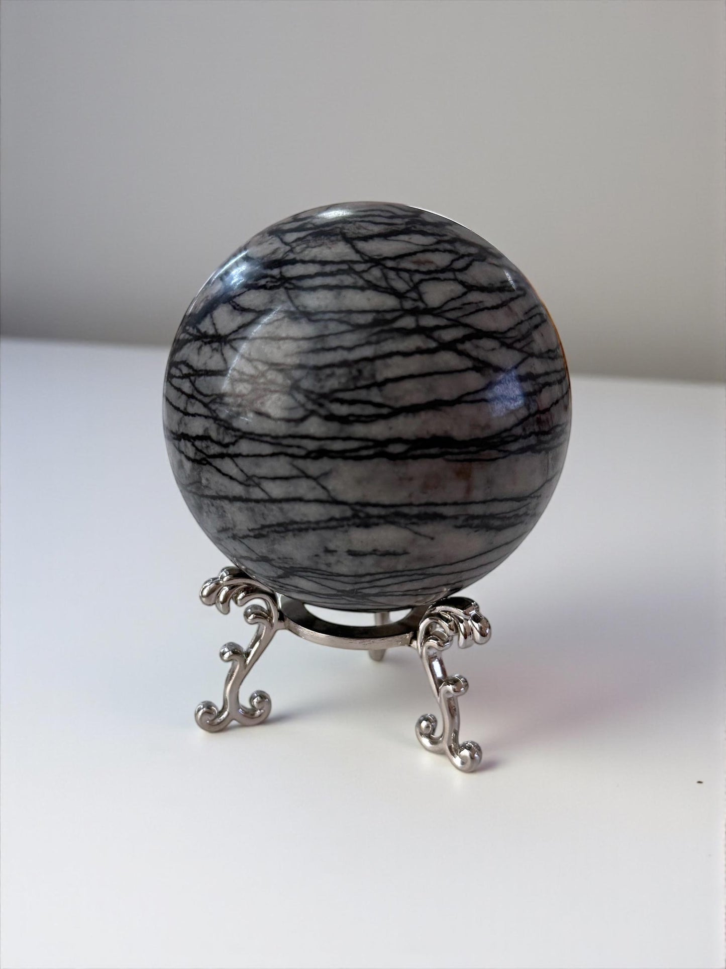 Spiderweb Jasper Sphere 70mm