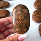 Starburst Jasper Palm Stone