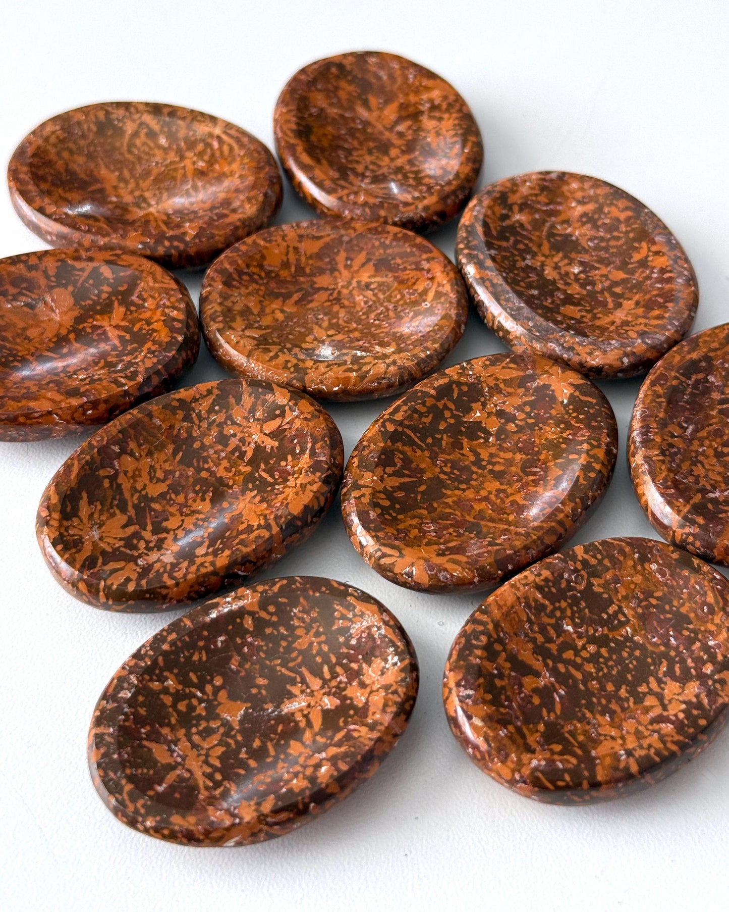 Starburst Jasper Worry Stone