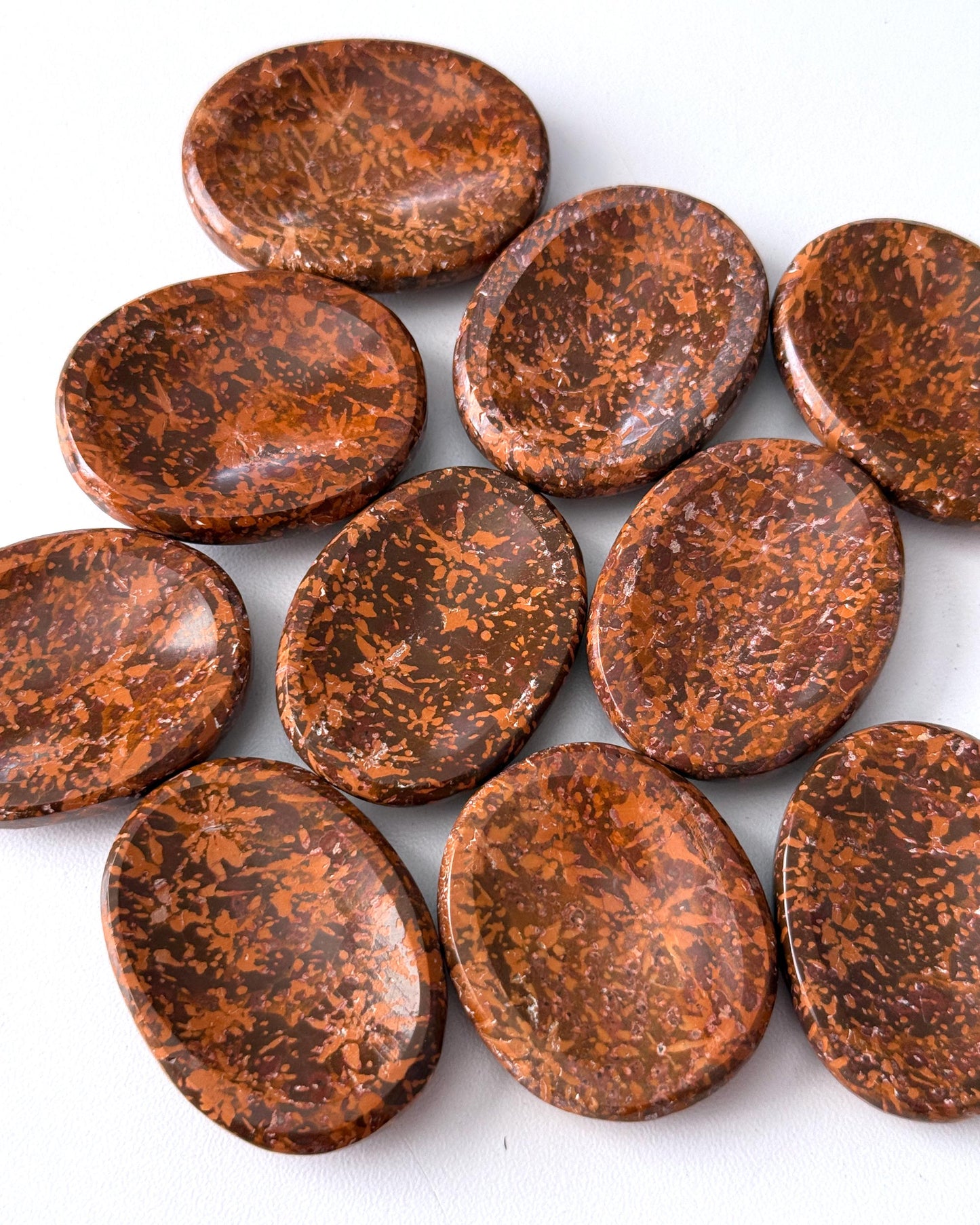 Starburst Jasper Worry Stone