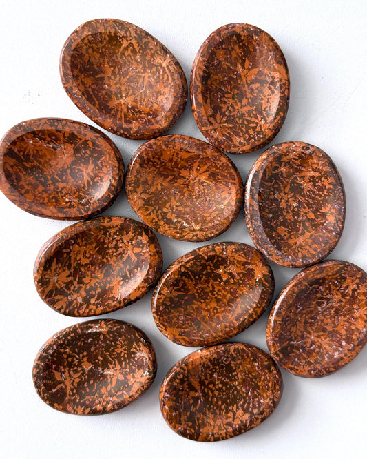 Starburst Jasper Worry Stone