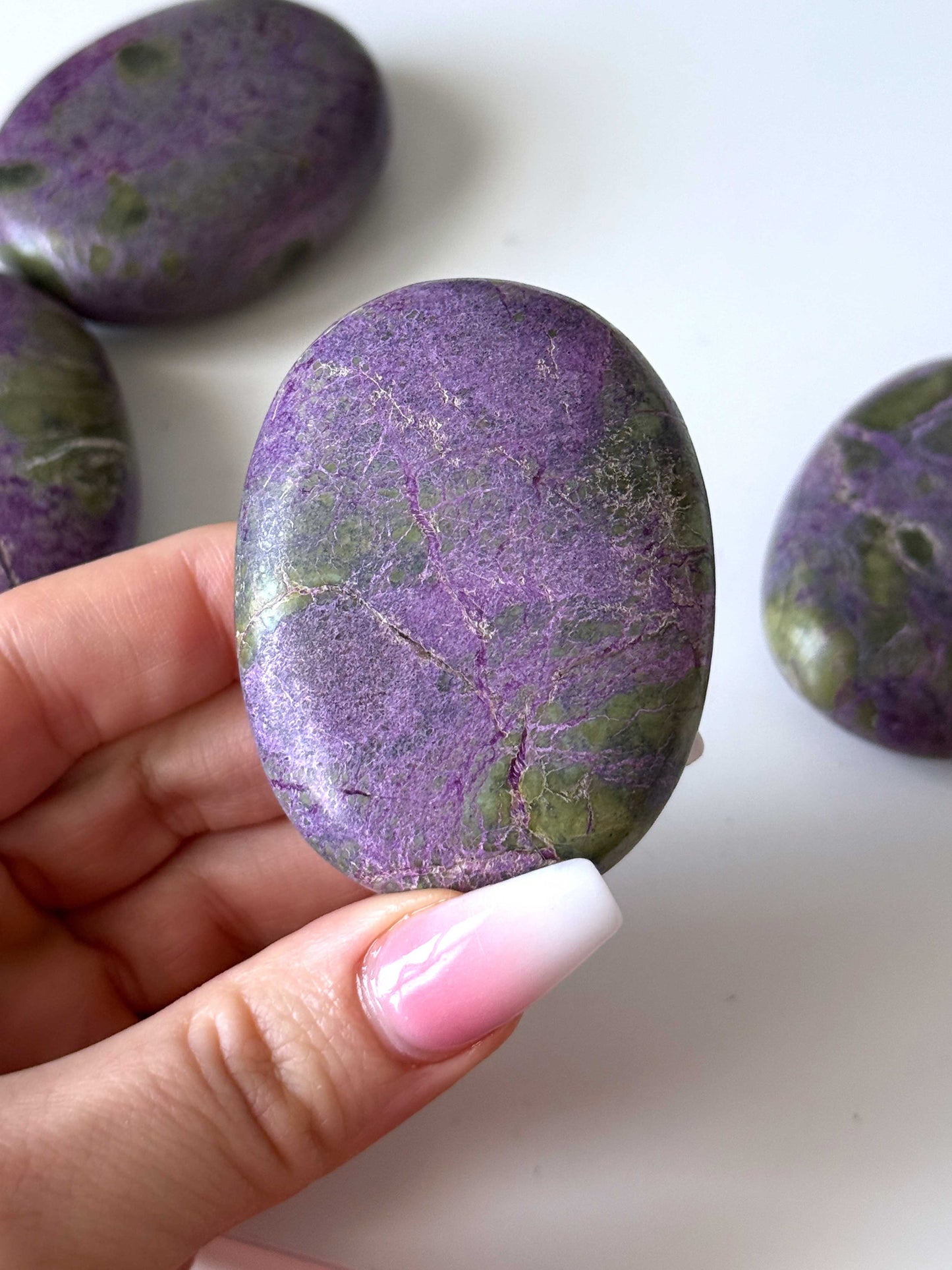 Stichtite Palm Stone