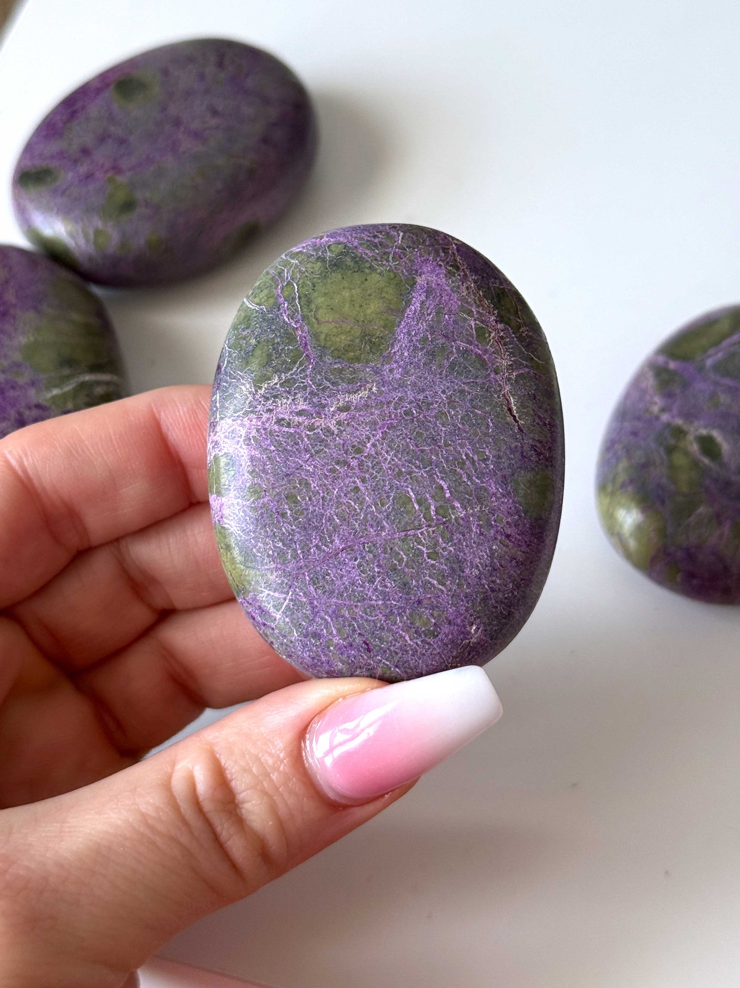 Stichtite Palm Stone