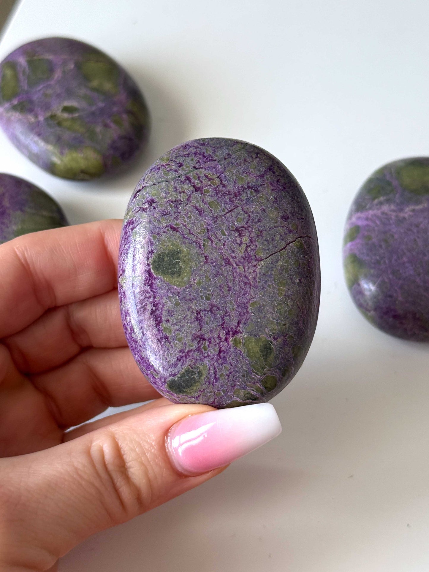 Stichtite Palm Stone