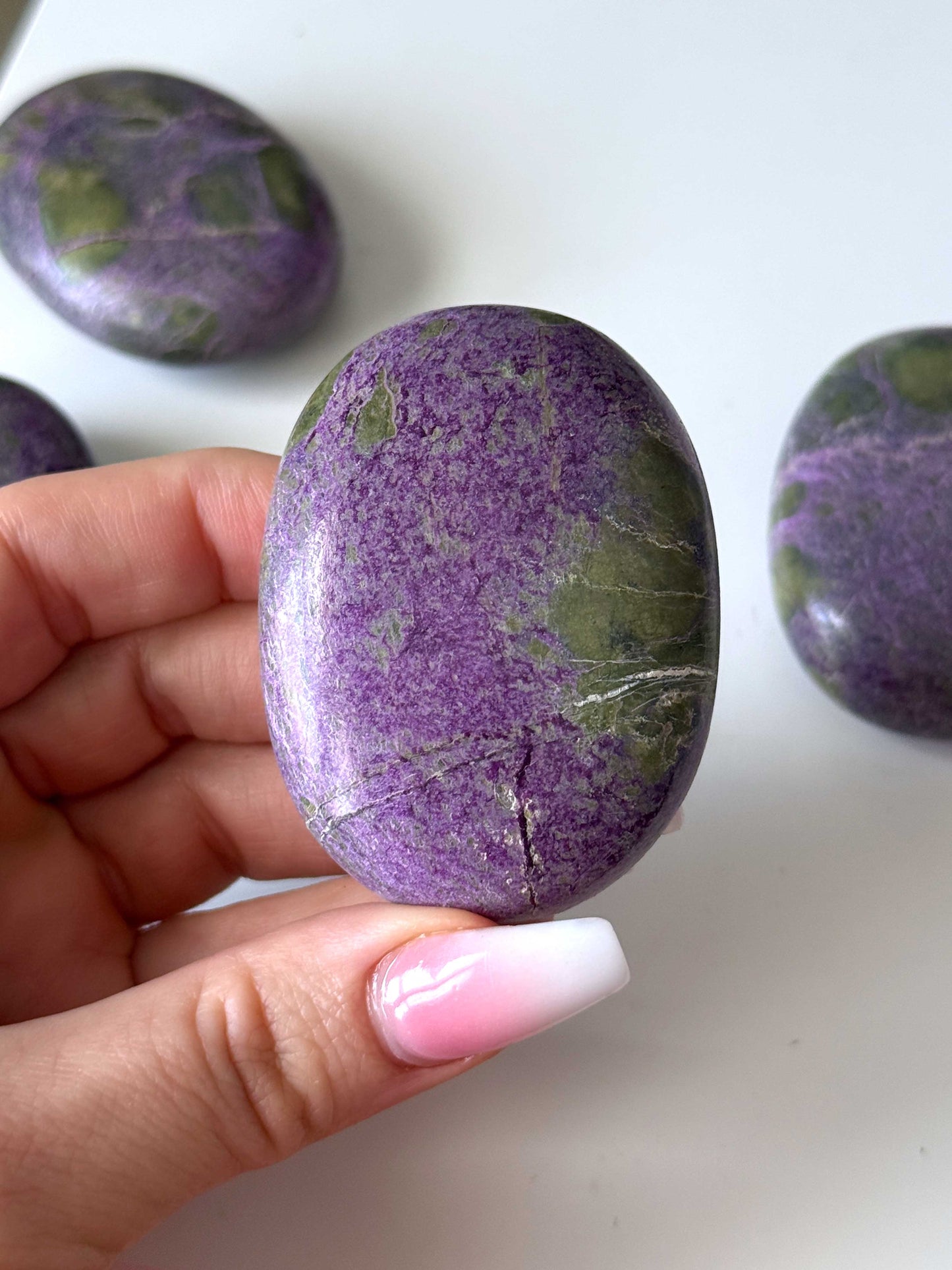 Stichtite Palm Stone