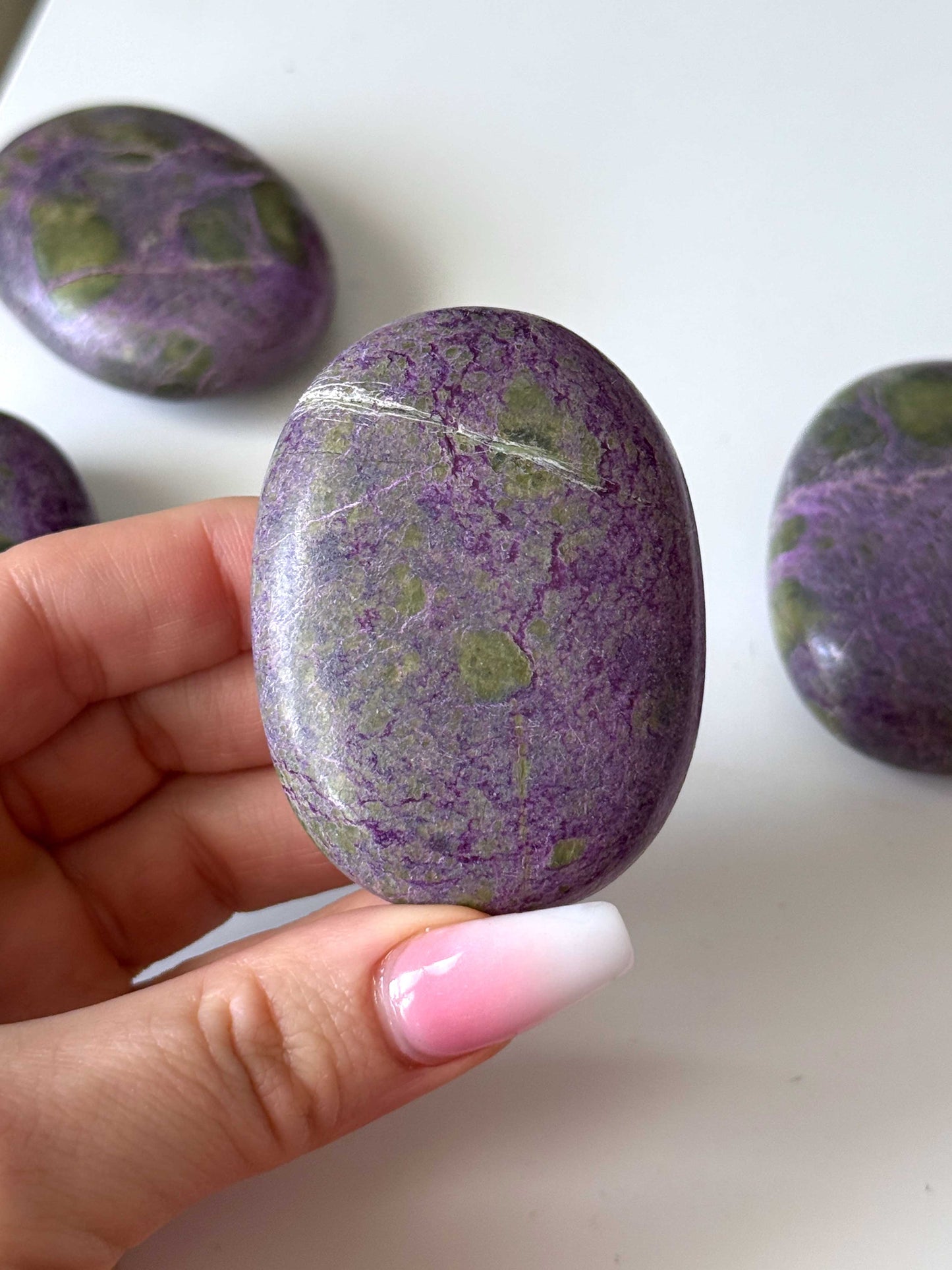 Stichtite Palm Stone