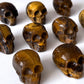 Tiger's Eye Skull