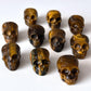 Tiger's Eye Skull