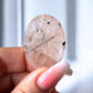 Tourmalinated Quartz Worry Stone