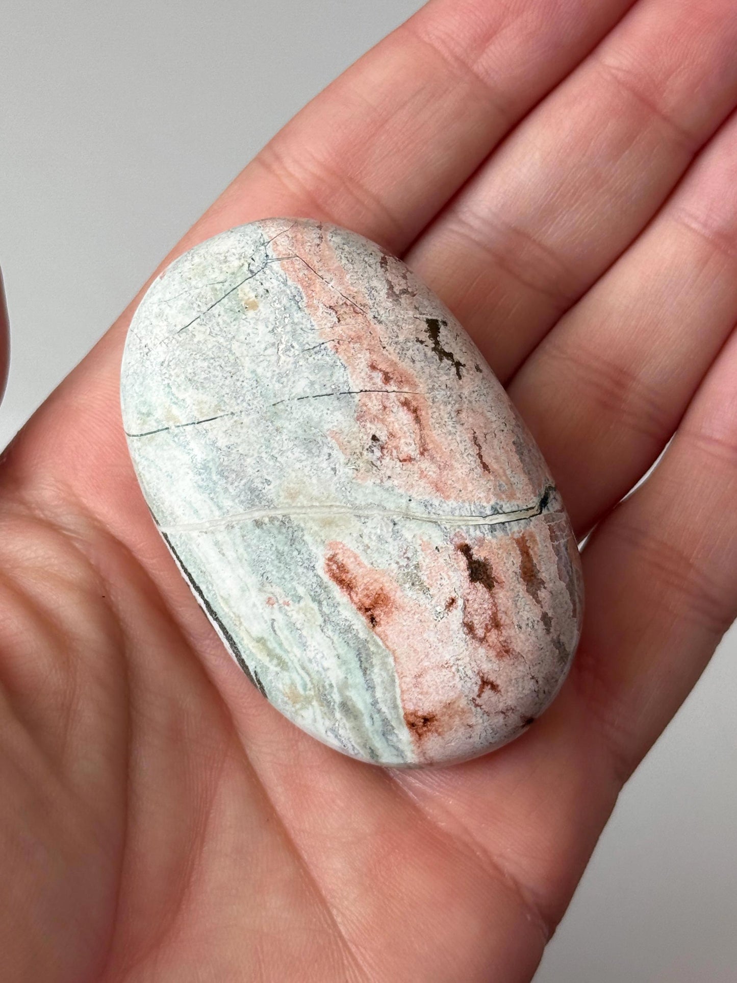 Unicorn Jasper Palm Stone