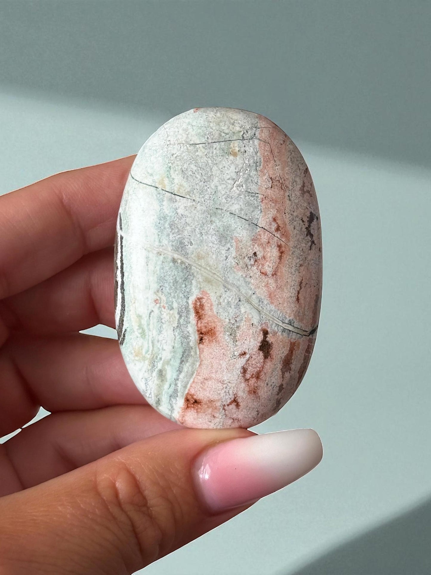 Unicorn Jasper Palm Stone