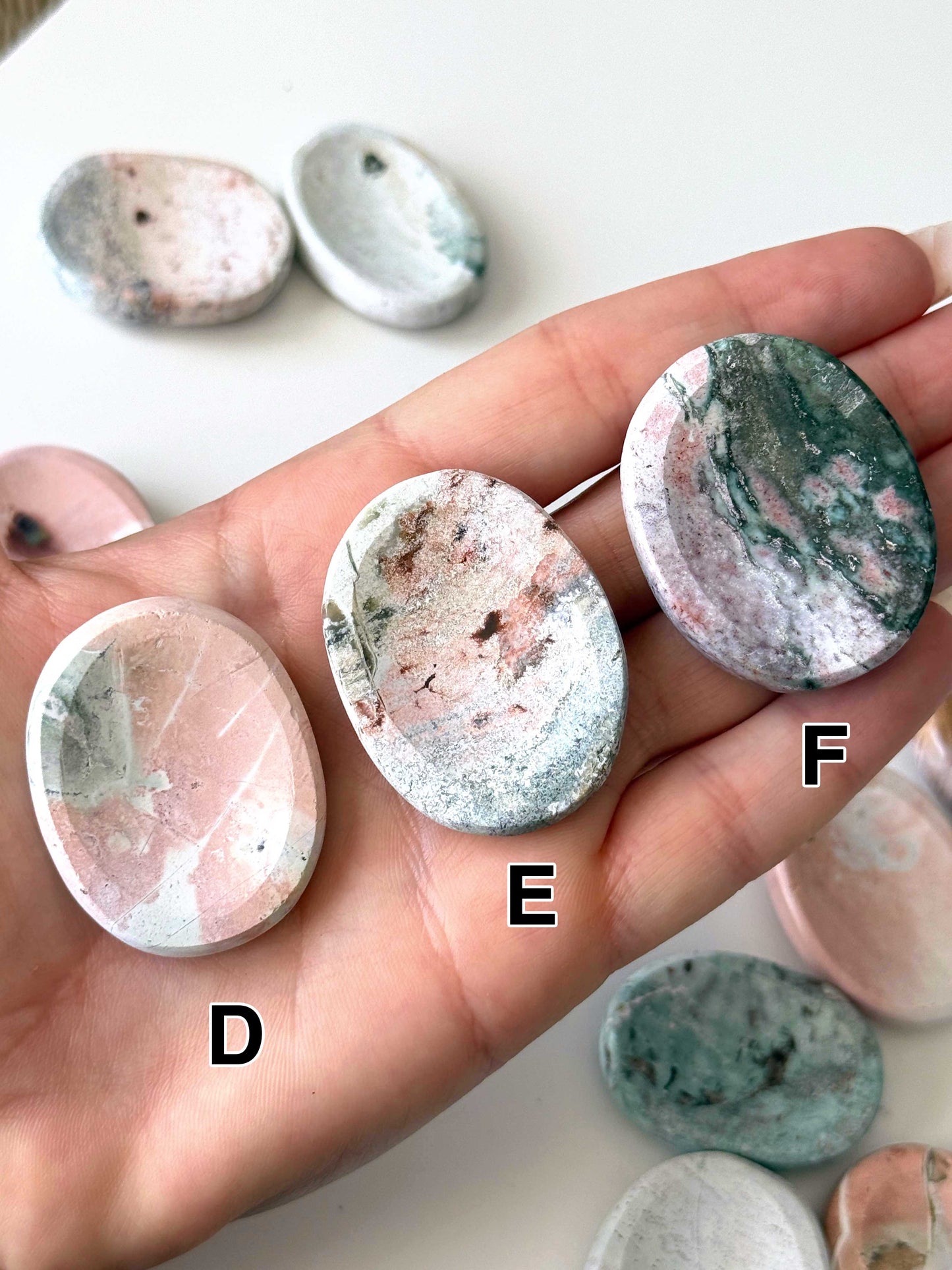 Unicorn Jasper Worry Stone