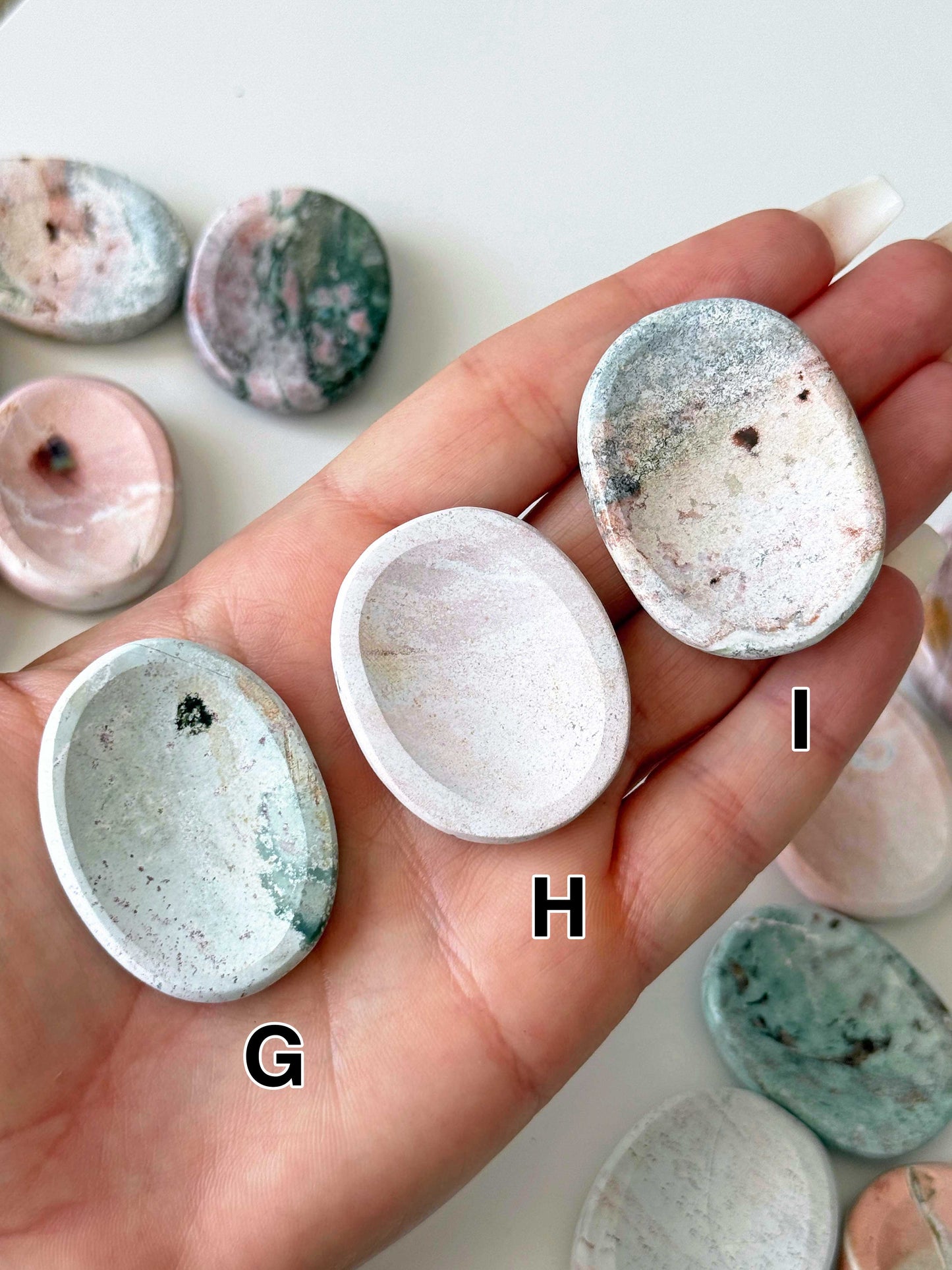 Unicorn Jasper Worry Stone
