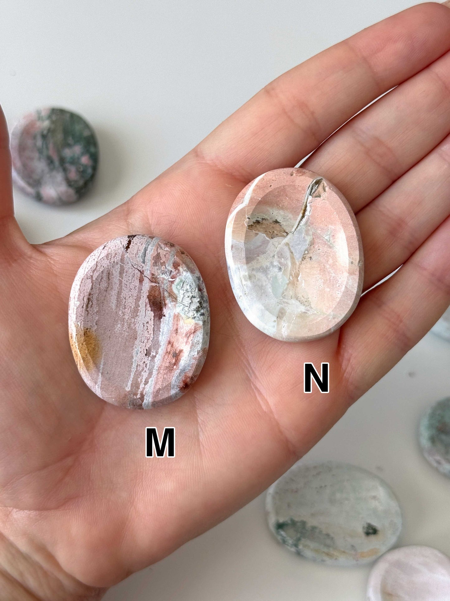 Unicorn Jasper Worry Stone