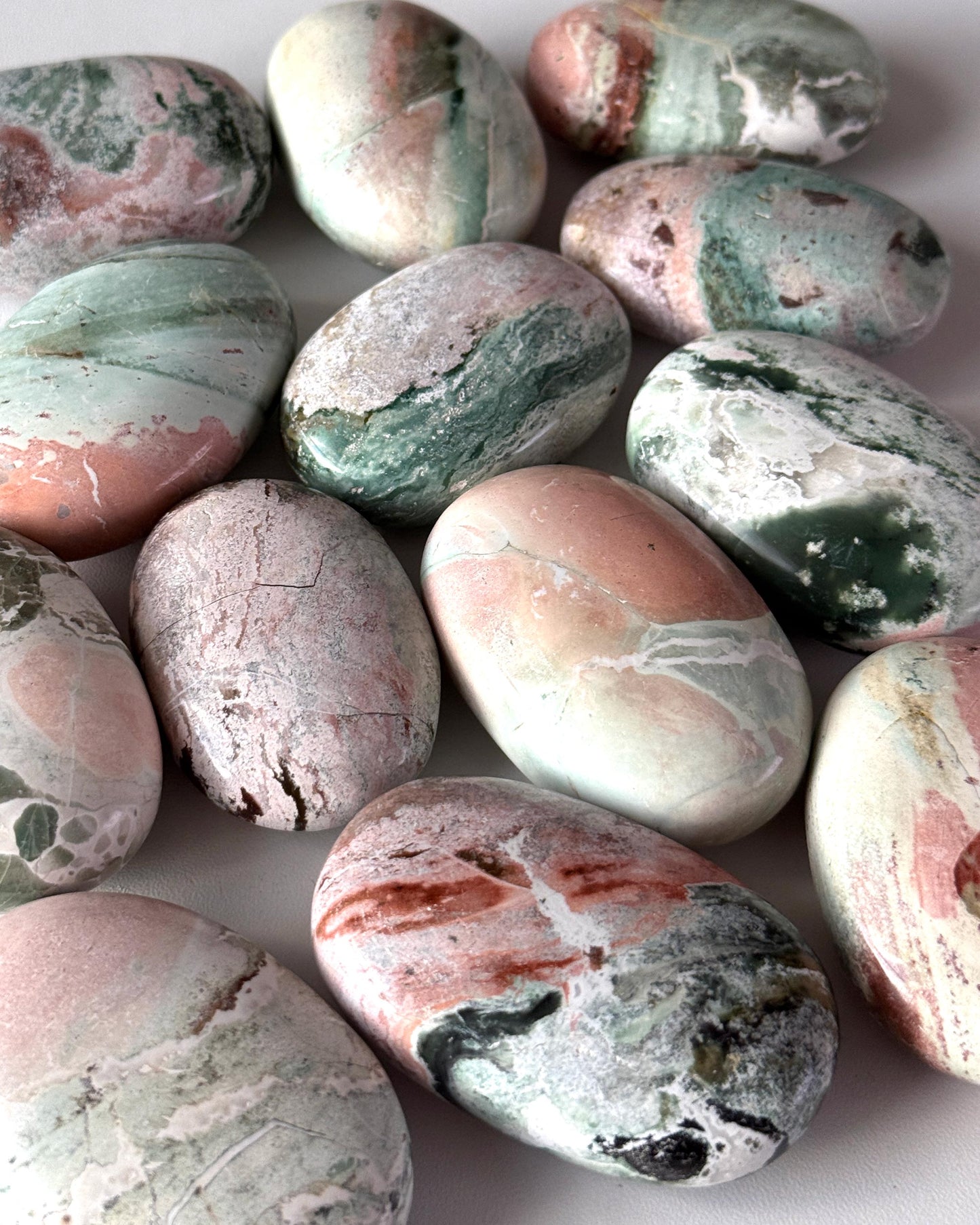 Unicorn Jasper Palm Stone