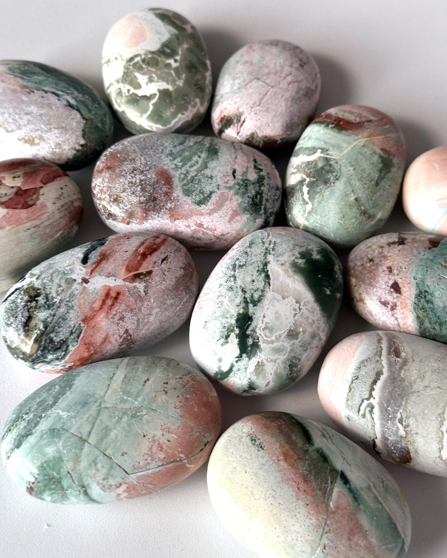 Unicorn Jasper Palm Stone