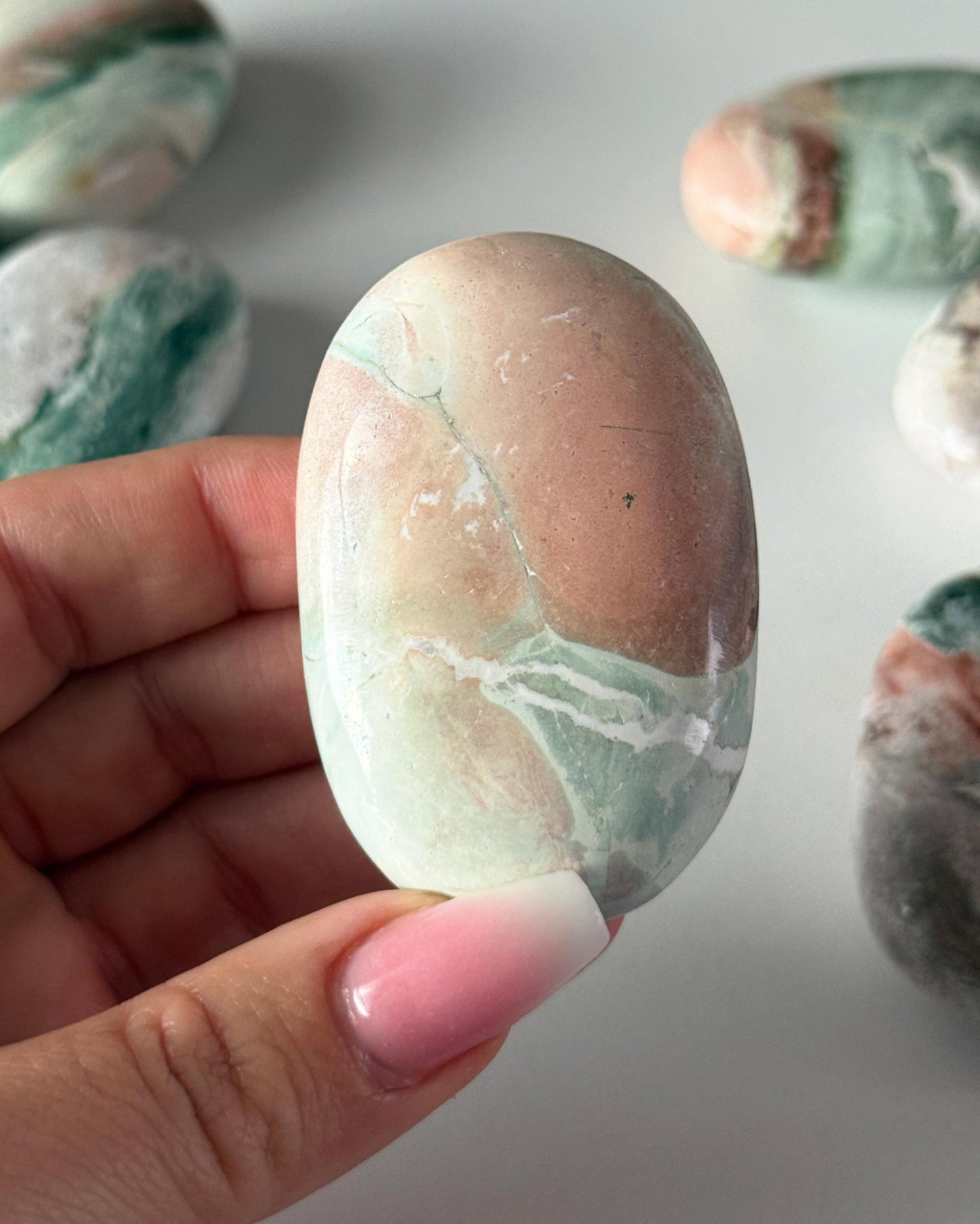Unicorn Jasper Palm Stone