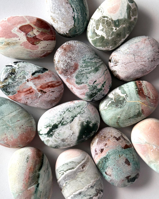 Unicorn Jasper Palm Stone