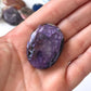 Charoite Worry Stone