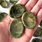 Earthy Vesuvianite Worry Stone