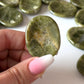 Earthy Vesuvianite Worry Stone