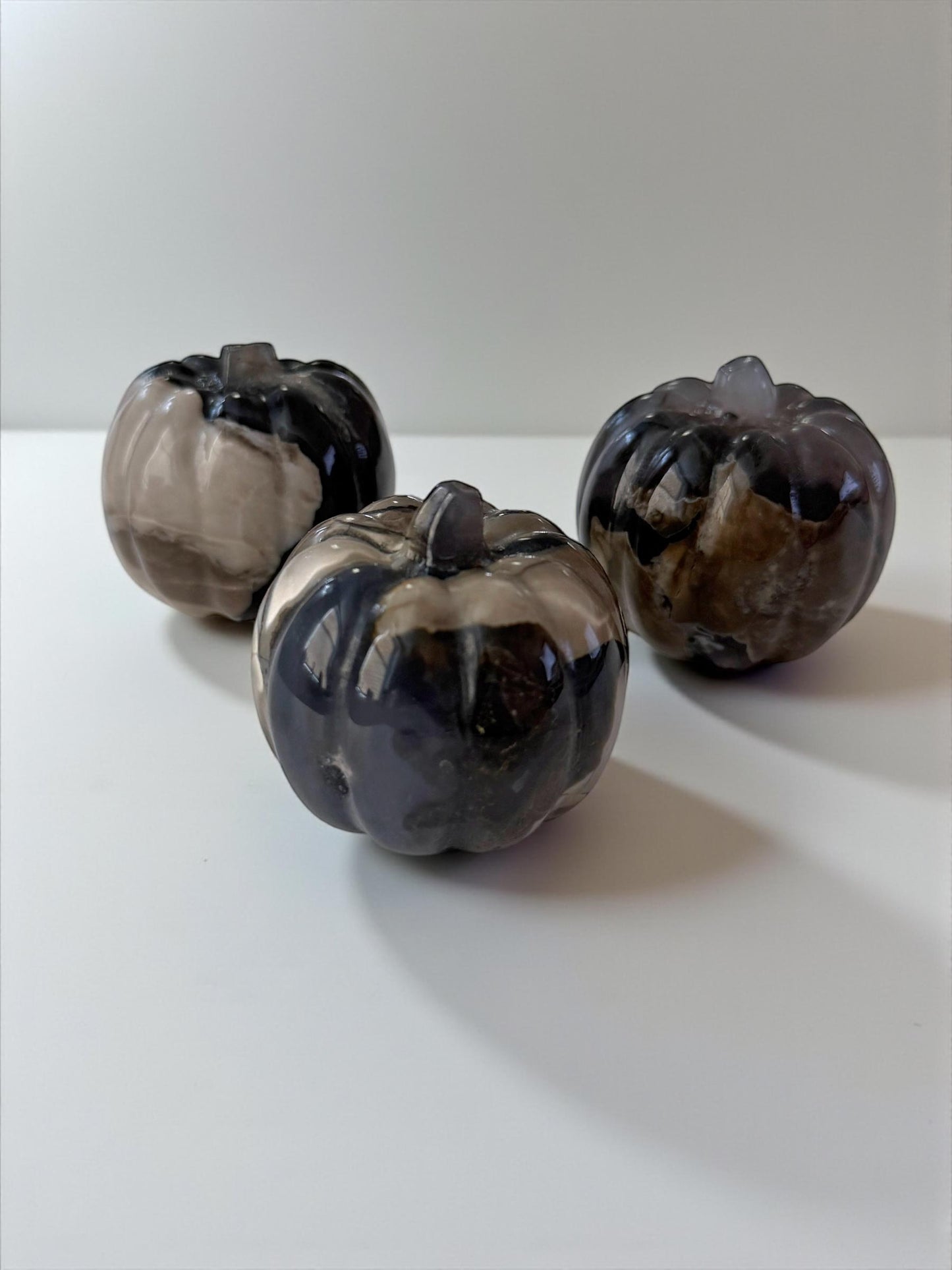 Volcanic Agate Pumpkin