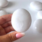 White Aventurine Palm Stone