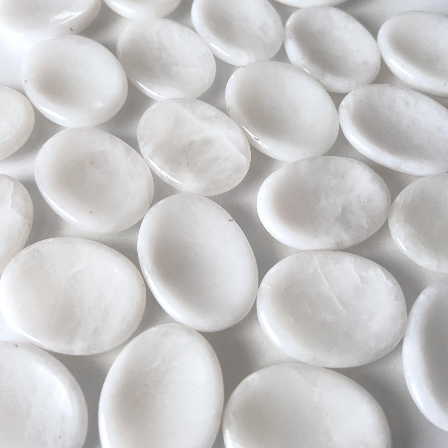 White Aventurine Worry Stone