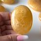 Yellow Aventurine Palm Stone