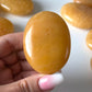 Yellow Aventurine Palm Stone