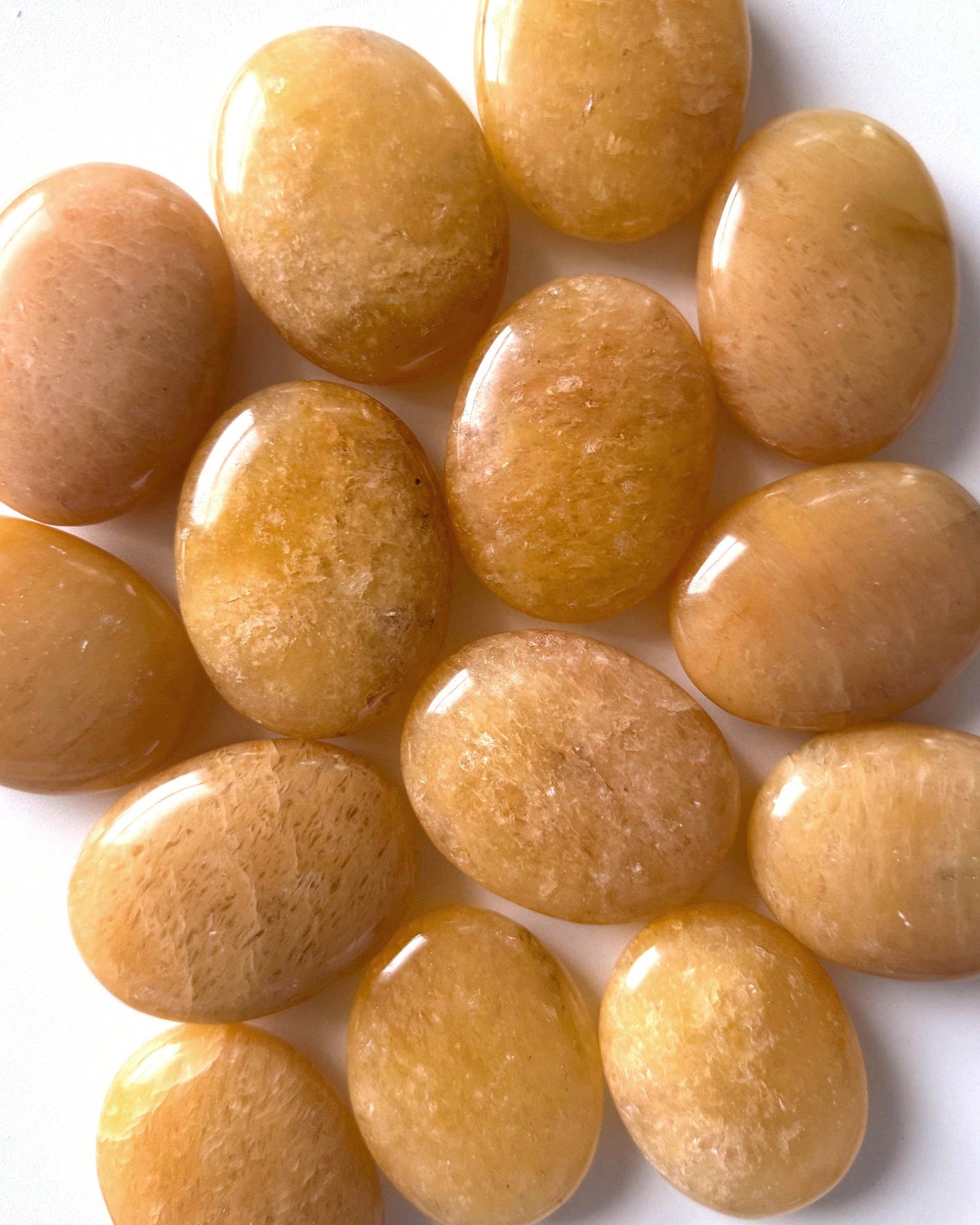 Yellow Aventurine Palm Stone