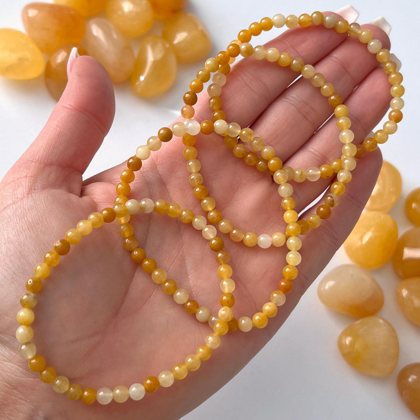 Yellow Aventurine Bracelet 4mm