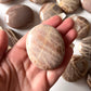 African Moonstone Palm Stone