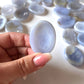 Blue Lace Agate Worry Stone