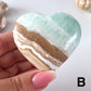 Caribbean Calcite Heart