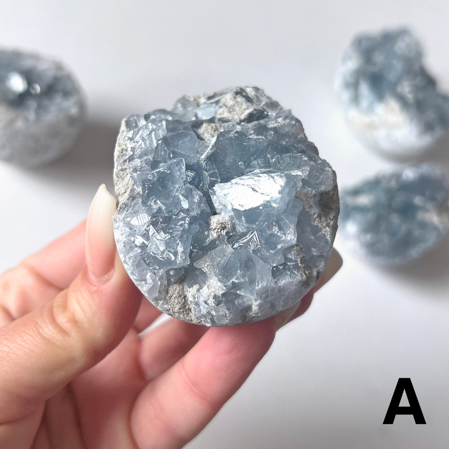 Celestite Raw Cluster