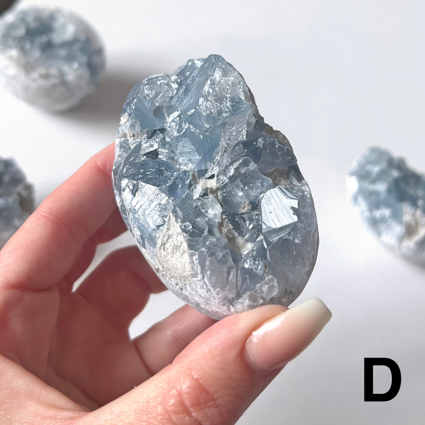 Celestite Raw Cluster