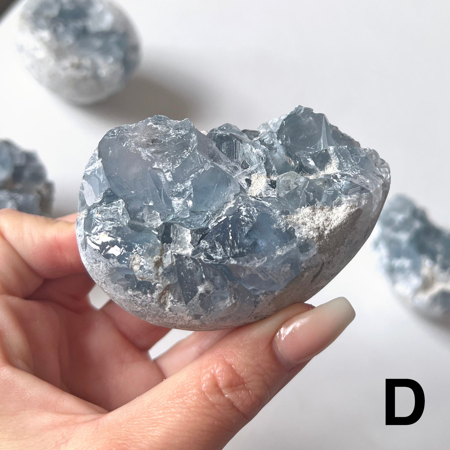 Celestite Raw Cluster