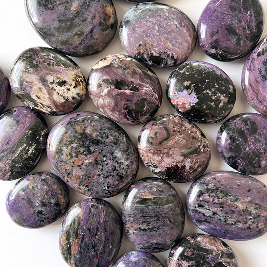 Charoite in Matrix Palm Stone