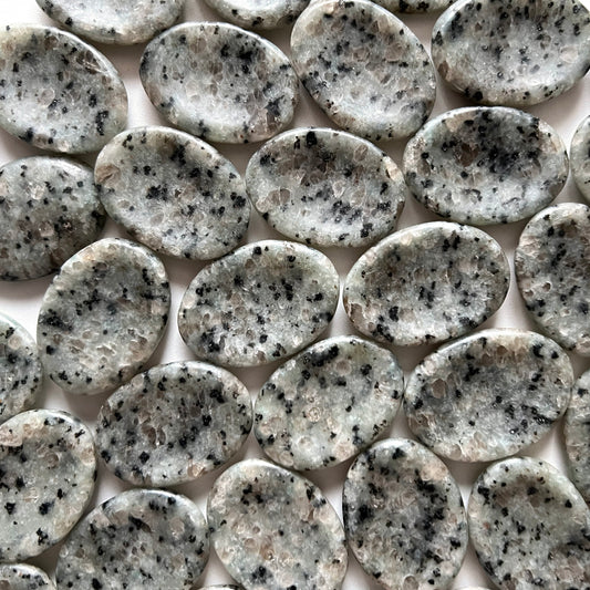 Kiwi Jasper Worry Stone
