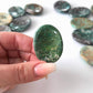 Earthy Peruvian Chrysocolla Worry Stone