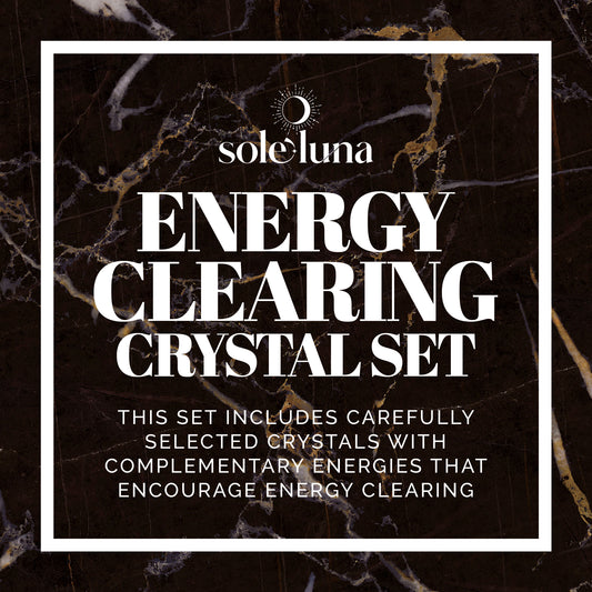 Energy Clearing Crystal Set