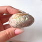 Flower Agate Palm Stone