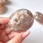 Pink Purple Flower Agate Palm Stone