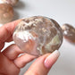 Pink Purple Flower Agate Palm Stone