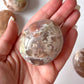 Pink Purple Flower Agate Palm Stone